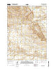 Notches Dome Wyoming Current topographic map, 1:24000 scale, 7.5 X 7.5 Minute, Year 2015