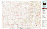 Nowater Creek Wyoming Historical topographic map, 1:100000 scale, 30 X 60 Minute, Year 1979