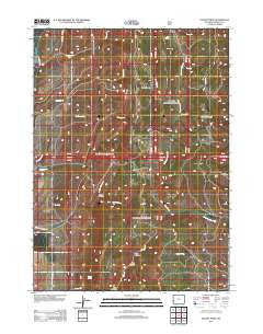 Nugent Park Wyoming Historical topographic map, 1:24000 scale, 7.5 X 7.5 Minute, Year 2012