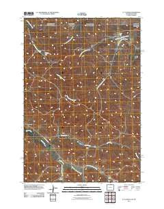 O T O Ranch Wyoming Historical topographic map, 1:24000 scale, 7.5 X 7.5 Minute, Year 2011