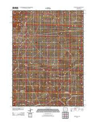 Oasis Well Wyoming Historical topographic map, 1:24000 scale, 7.5 X 7.5 Minute, Year 2012
