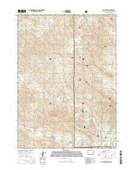 Oat Creek Wyoming Current topographic map, 1:24000 scale, 7.5 X 7.5 Minute, Year 2015