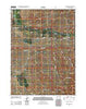 Oberg Ranch Wyoming Historical topographic map, 1:24000 scale, 7.5 X 7.5 Minute, Year 2012