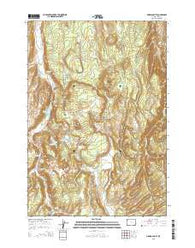 Obsidian Cliff Wyoming Current topographic map, 1:24000 scale, 7.5 X 7.5 Minute, Year 2015