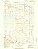 Ocean Lake Wyoming Historical topographic map, 1:24000 scale, 7.5 X 7.5 Minute, Year 1950