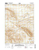Oil Mountain Wyoming Current topographic map, 1:24000 scale, 7.5 X 7.5 Minute, Year 2015