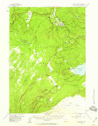 Old Faithful Wyoming Historical topographic map, 1:62500 scale, 15 X 15 Minute, Year 1956