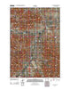 Oliver Draw Wyoming Historical topographic map, 1:24000 scale, 7.5 X 7.5 Minute, Year 2012