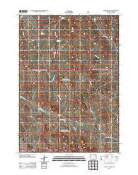 Open A Ranch Wyoming Historical topographic map, 1:24000 scale, 7.5 X 7.5 Minute, Year 2012