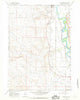 Orchard Bench Wyoming Historical topographic map, 1:24000 scale, 7.5 X 7.5 Minute, Year 1966