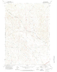 Oriva Wyoming Historical topographic map, 1:24000 scale, 7.5 X 7.5 Minute, Year 1971