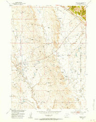 Osage SE Wyoming Historical topographic map, 1:24000 scale, 7.5 X 7.5 Minute, Year 1951
