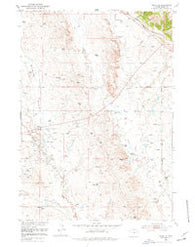 Osage SE Wyoming Historical topographic map, 1:24000 scale, 7.5 X 7.5 Minute, Year 1951