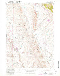 Osage SE Wyoming Historical topographic map, 1:24000 scale, 7.5 X 7.5 Minute, Year 1951