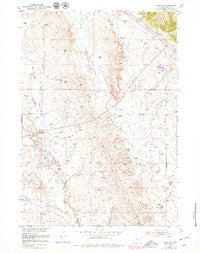 Osage SE Wyoming Historical topographic map, 1:24000 scale, 7.5 X 7.5 Minute, Year 1951