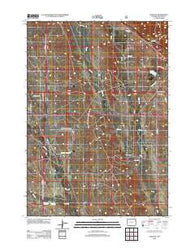 Osage SE Wyoming Historical topographic map, 1:24000 scale, 7.5 X 7.5 Minute, Year 2012