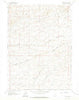 Osborne Well Wyoming Historical topographic map, 1:24000 scale, 7.5 X 7.5 Minute, Year 1961