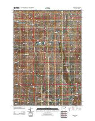 Oshoto Wyoming Historical topographic map, 1:24000 scale, 7.5 X 7.5 Minute, Year 2012