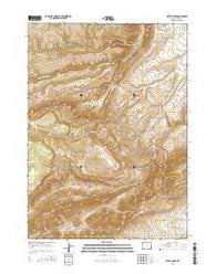 Otter Creek Wyoming Current topographic map, 1:24000 scale, 7.5 X 7.5 Minute, Year 2015