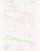 Otto Wyoming Historical topographic map, 1:24000 scale, 7.5 X 7.5 Minute, Year 1951