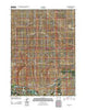 Overland Wyoming Historical topographic map, 1:24000 scale, 7.5 X 7.5 Minute, Year 2012