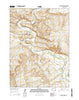 Overland Crossing Wyoming Current topographic map, 1:24000 scale, 7.5 X 7.5 Minute, Year 2015