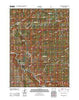 Overlook Hill Wyoming Historical topographic map, 1:24000 scale, 7.5 X 7.5 Minute, Year 2012
