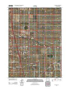 P O Ranch Wyoming Historical topographic map, 1:24000 scale, 7.5 X 7.5 Minute, Year 2012