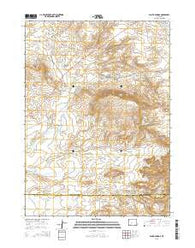Pacific Springs Wyoming Current topographic map, 1:24000 scale, 7.5 X 7.5 Minute, Year 2015