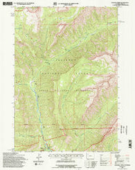 Pahaska Tepee Wyoming Historical topographic map, 1:24000 scale, 7.5 X 7.5 Minute, Year 1991
