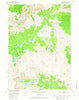 Paradise Basin Wyoming Historical topographic map, 1:24000 scale, 7.5 X 7.5 Minute, Year 1952