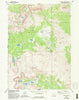 Paradise Basin Wyoming Historical topographic map, 1:24000 scale, 7.5 X 7.5 Minute, Year 1952