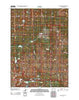 Paradise Basin Wyoming Historical topographic map, 1:24000 scale, 7.5 X 7.5 Minute, Year 2012