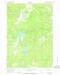 Park Reservoir Wyoming Historical topographic map, 1:24000 scale, 7.5 X 7.5 Minute, Year 1965
