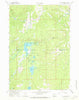 Park Reservoir Wyoming Historical topographic map, 1:24000 scale, 7.5 X 7.5 Minute, Year 1965