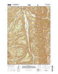 Park Creek Wyoming Current topographic map, 1:24000 scale, 7.5 X 7.5 Minute, Year 2015