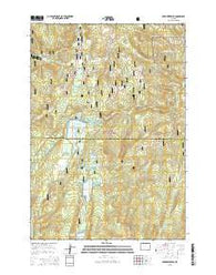 Park Reservoir Wyoming Current topographic map, 1:24000 scale, 7.5 X 7.5 Minute, Year 2015