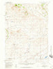 Parting of the Ways Wyoming Historical topographic map, 1:62500 scale, 15 X 15 Minute, Year 1958