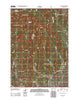 Pass Peak Wyoming Historical topographic map, 1:24000 scale, 7.5 X 7.5 Minute, Year 2012