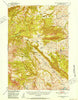 Pat O'Hara Mountain Wyoming Historical topographic map, 1:62500 scale, 15 X 15 Minute, Year 1949