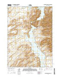 Pathfinder Reservoir SW Wyoming Current topographic map, 1:24000 scale, 7.5 X 7.5 Minute, Year 2015