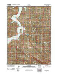 Pats Bottom Wyoming Historical topographic map, 1:24000 scale, 7.5 X 7.5 Minute, Year 2012