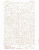 Patsy Draw Wyoming Historical topographic map, 1:24000 scale, 7.5 X 7.5 Minute, Year 1984