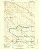 Pavillion Butte Wyoming Historical topographic map, 1:24000 scale, 7.5 X 7.5 Minute, Year 1950