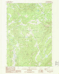 Pelican Cone Wyoming Historical topographic map, 1:24000 scale, 7.5 X 7.5 Minute, Year 1989