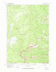 Pelican Cone Wyoming Historical topographic map, 1:62500 scale, 15 X 15 Minute, Year 1959