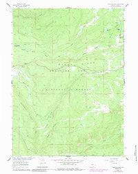 Phantom Lake Wyoming Historical topographic map, 1:24000 scale, 7.5 X 7.5 Minute, Year 1961