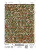 Phantom Lake Wyoming Historical topographic map, 1:24000 scale, 7.5 X 7.5 Minute, Year 2012