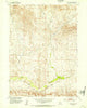 Picard Ranch Wyoming Historical topographic map, 1:24000 scale, 7.5 X 7.5 Minute, Year 1952