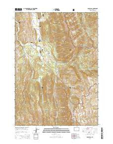 Pickle Pass Wyoming Current topographic map, 1:24000 scale, 7.5 X 7.5 Minute, Year 2015